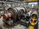 2.4m × 4.2m Grinding Mill with High-Chrome Liners