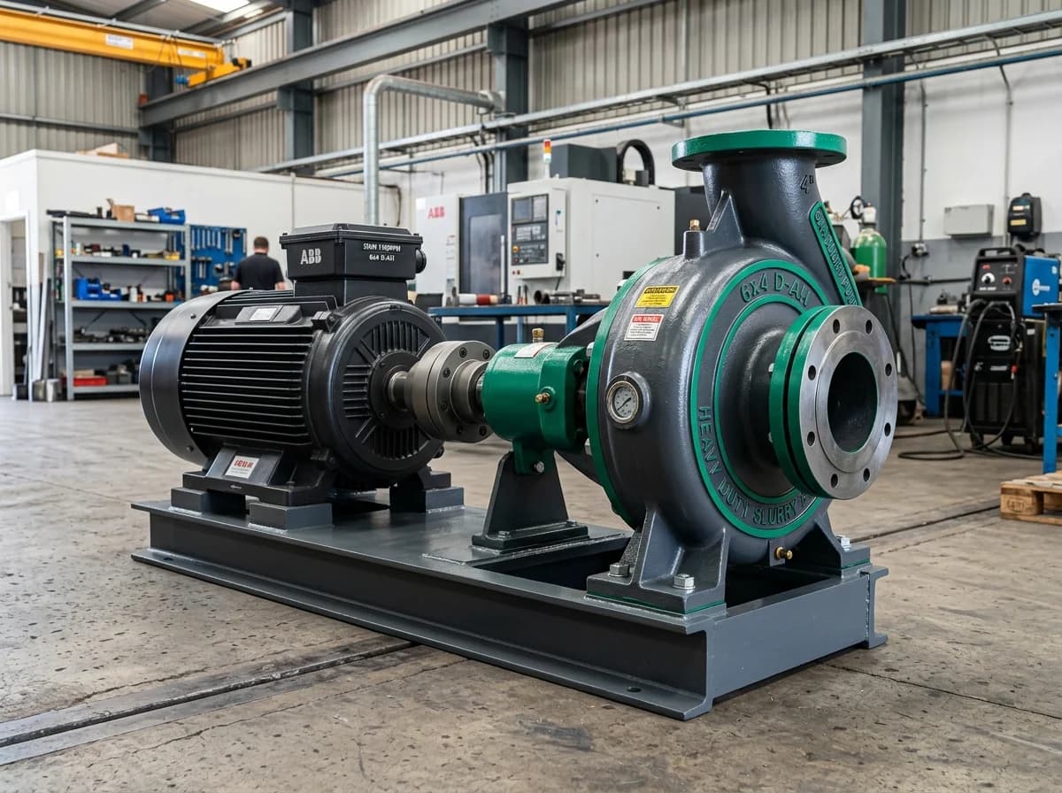 Green Ngoria Heavy Duty Slurry Pumps & Spares Warehouse