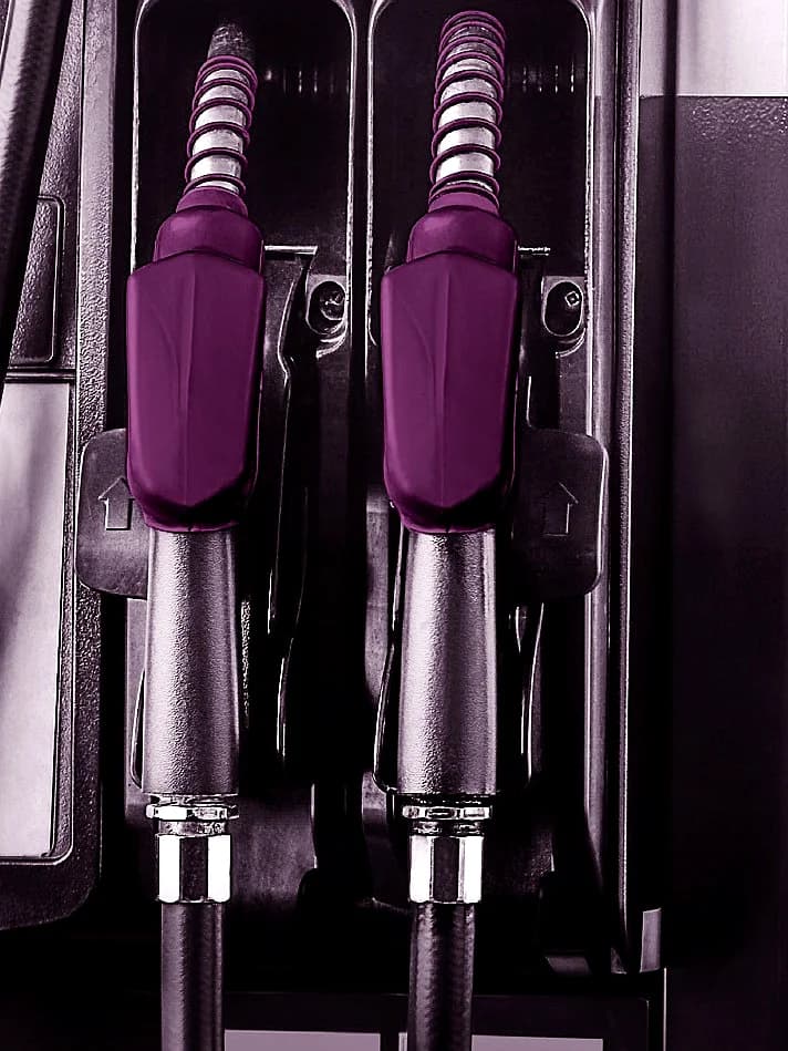 Retail forecourt fuel dispensing and service station canopy systems.