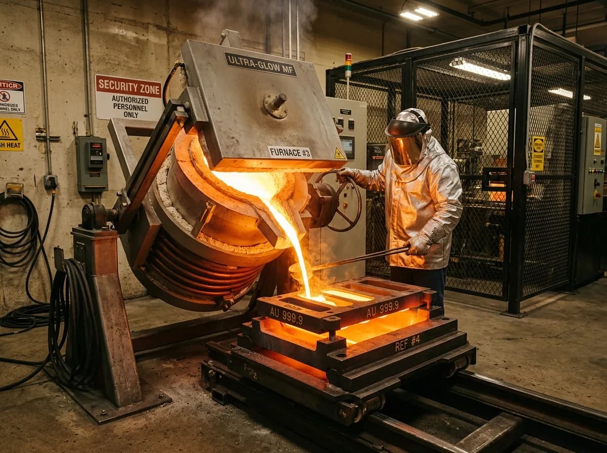 4. Electrowinning & Induction Gold Smelting